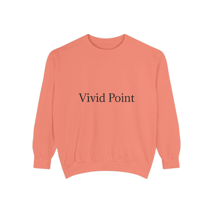 Vivid Point Minimalist Logo Sweatshirt