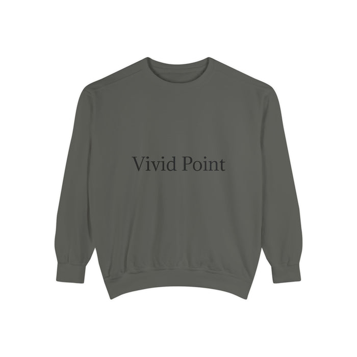 Vivid Point Minimalist Logo Sweatshirt