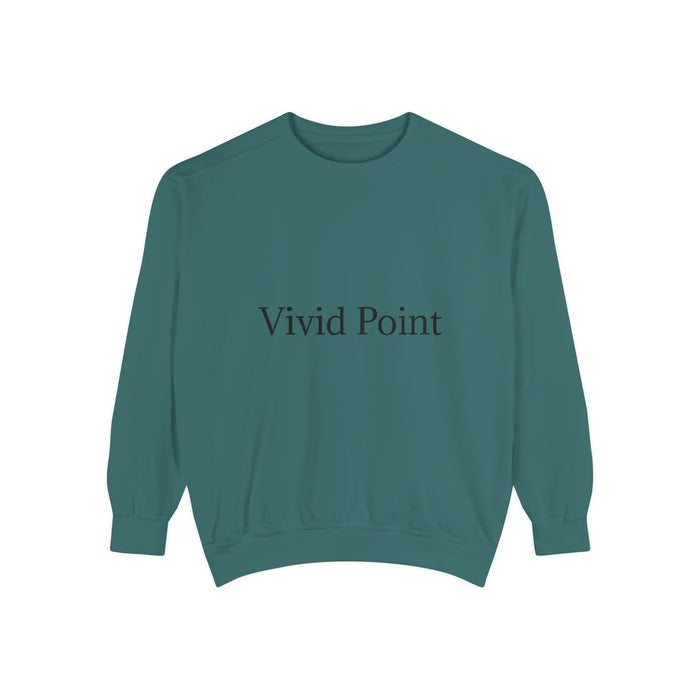Vivid Point Minimalist Logo Sweatshirt