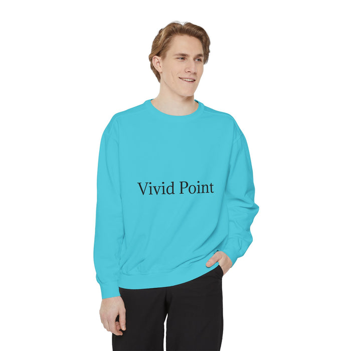 Vivid Point Minimalist Logo Sweatshirt