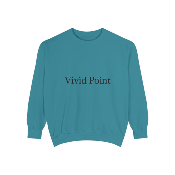 Vivid Point Minimalist Logo Sweatshirt